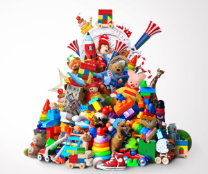A pile of toys