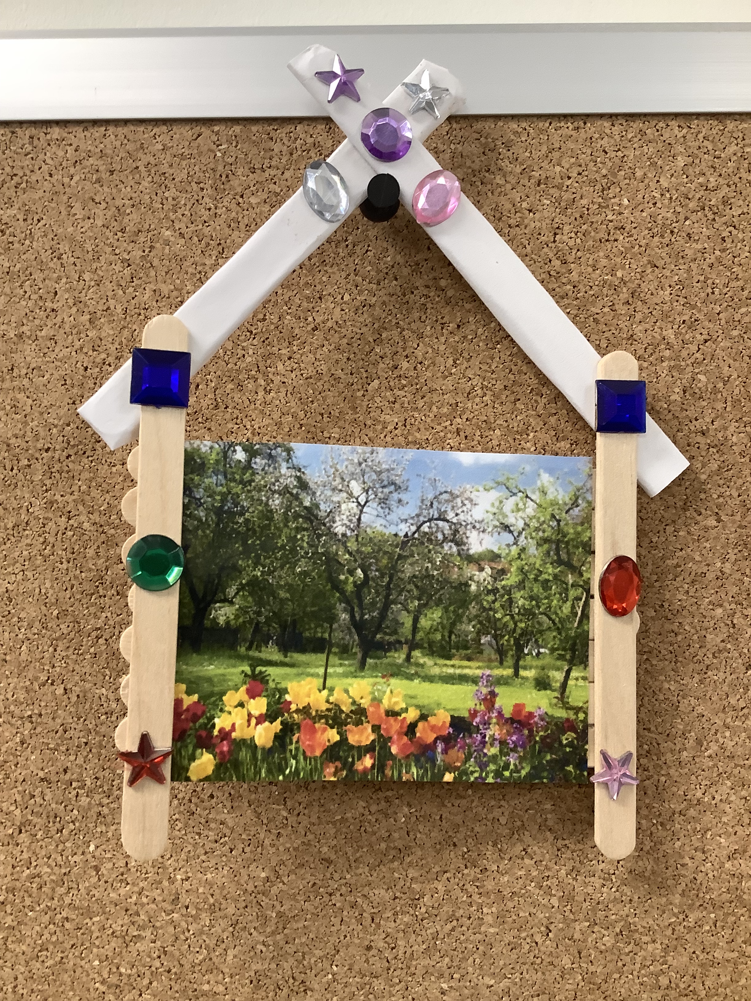 Spring Picture Frame 