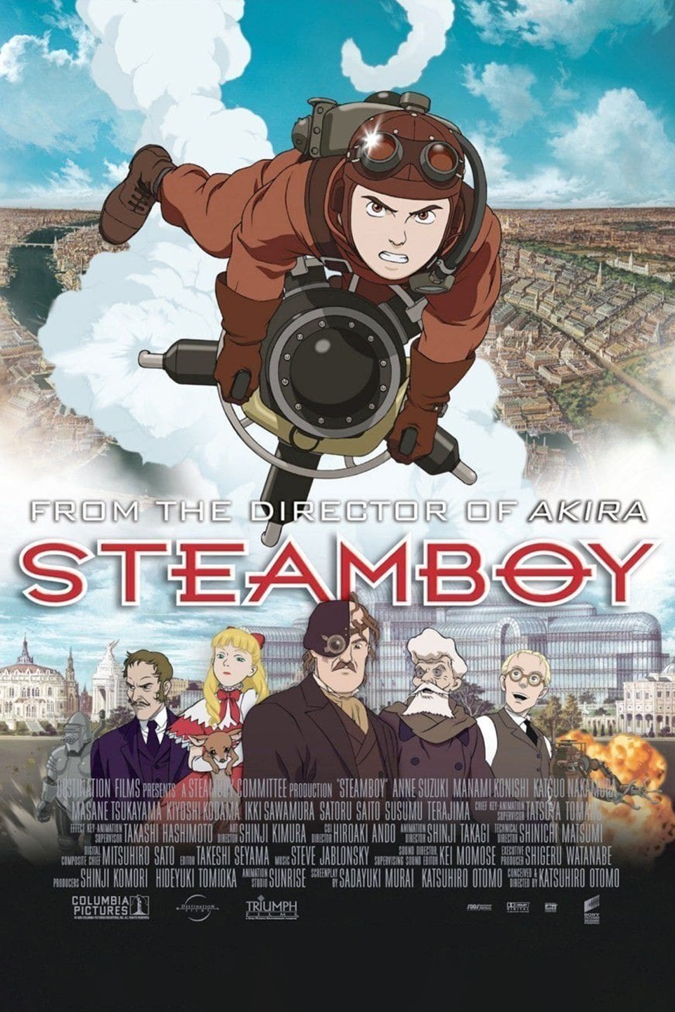 Anime Film: Steamboy (PG-13) (In-Person) | Carol Stream Public Library