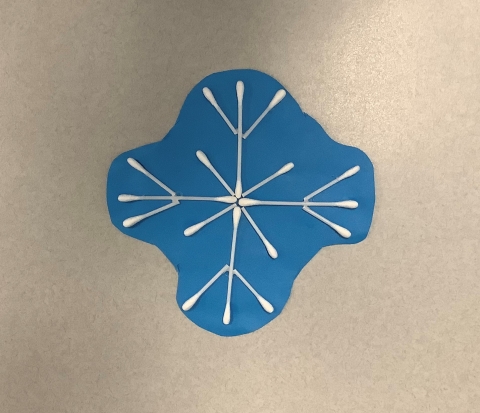 Q-Tip Snowflake
