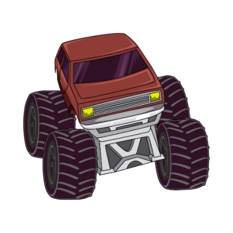 Picture of a monster truck